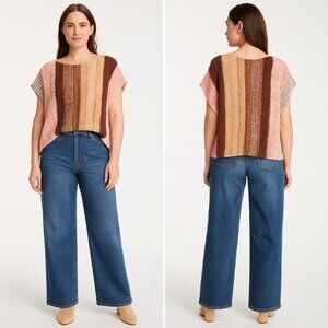 Anthropologie Poncho Sweater Vest